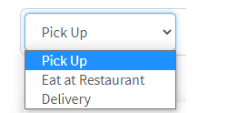 Choose delivery mode